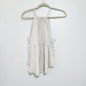 American Eagle Halter Peplum Top M